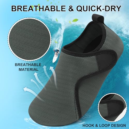 Unisex Quick-Drying Water Shoes Men/Women - Barefoot Aqua Socks for Swimming2