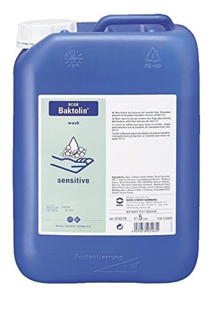 Baktolin sensitive: lozione delicata e nutriente per una pulizia delicata, 5 l