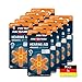 ANSMANN Hörgerätebatterien 13 mit gut greifbarer Schutzfolie (Orange 60 Stück im Spar Paket) Typ 13 P13 PR48 ZL2 Made in Germany- Zink Luft 1,4V - Batterie für Hörgeräte, Hörhilfen