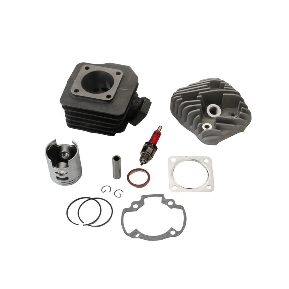 Kit de culata de 70cc para scooter de 2 tiempos y cilindro de 47mm compatible con motor CX50