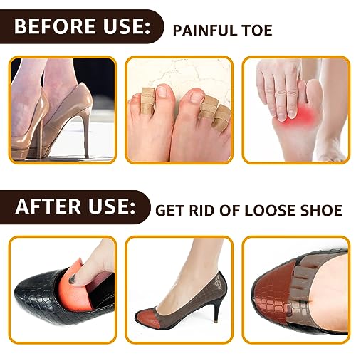 Dr. Shoesert Shoe Filler Inserts para Zapatos Holgados miniatura 4