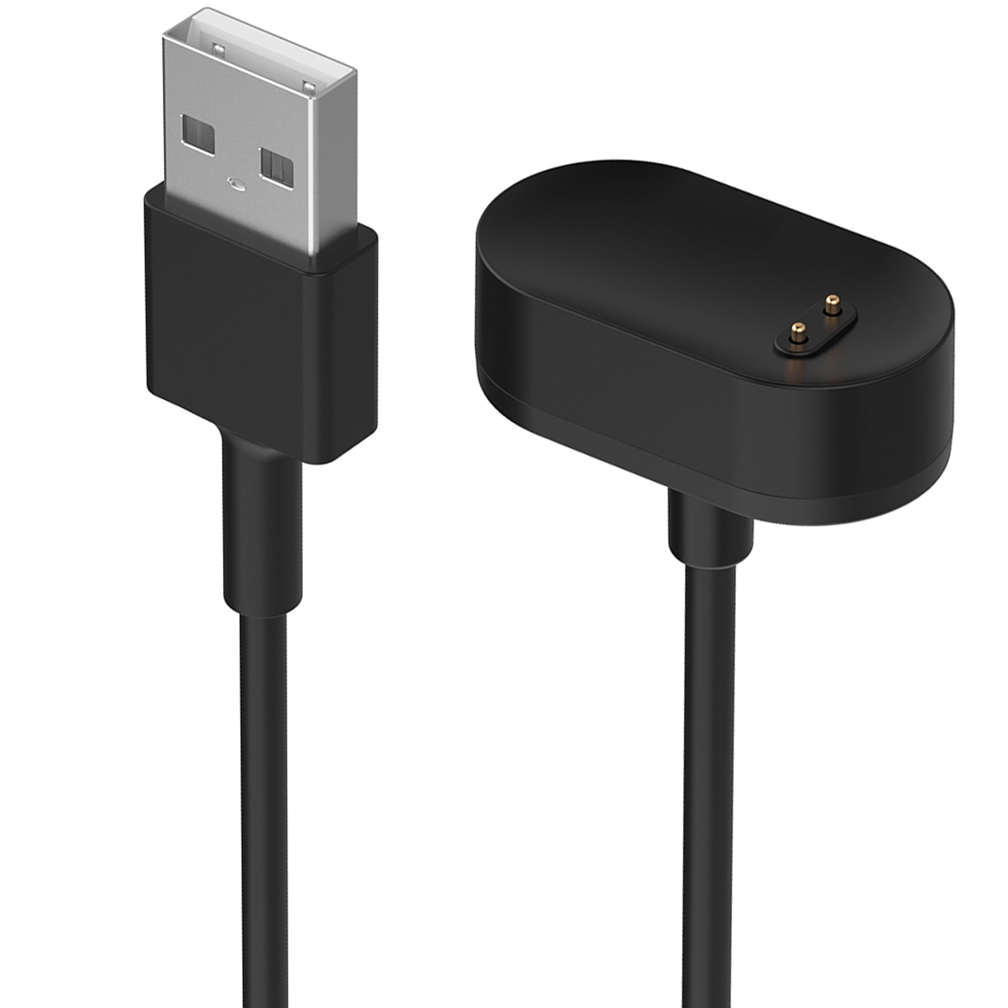 Feysentoe Cavo Di Ricarica Compatibile Con Fitbit Inspire 3 Cable Caricatore Porta USB Cavetto Carica Cavo Caricabatterie USB.1M