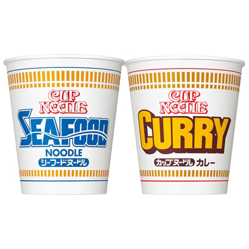 日清ヌードル2種セット シーフードヌードル・カレーヌードル各10食