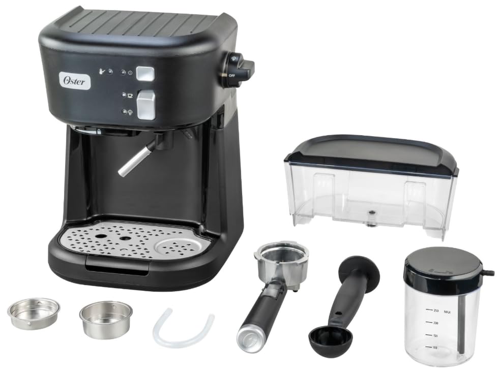 La mejor comparación de Cafetera Oster Espresso y Capuccino que puedes comprar esta semana. 8 Cafetera Oster Espresso y Capuccino marca Oster (2)
