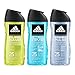adidas Dynamic Pulse, Ice Dive, Pure Game Giftset, Shower Gel 8.4 fl oz, Notes of Rosemary, Lemon, Peppermint, and Grapefruit, Men's Fragrance, Long Lasting, Sporty Fragrance