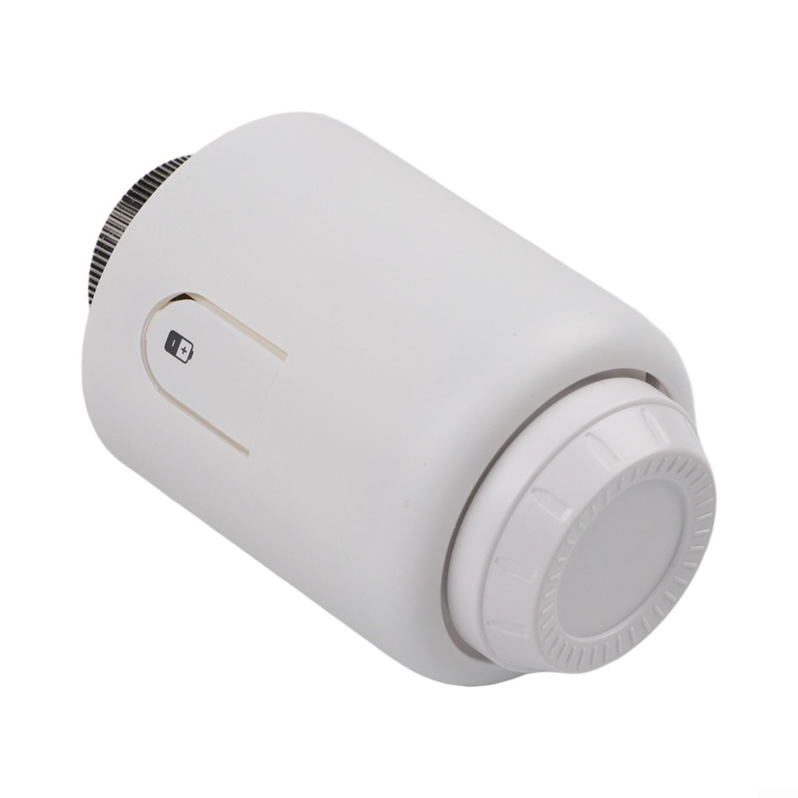 Termostato per termosifone Zigbee TRV, LCD, girevole, Smart per | Controllo remoto tramite app, comandi vocali compatibili, calendario personalizzato, display LCD chiaro, display girevole