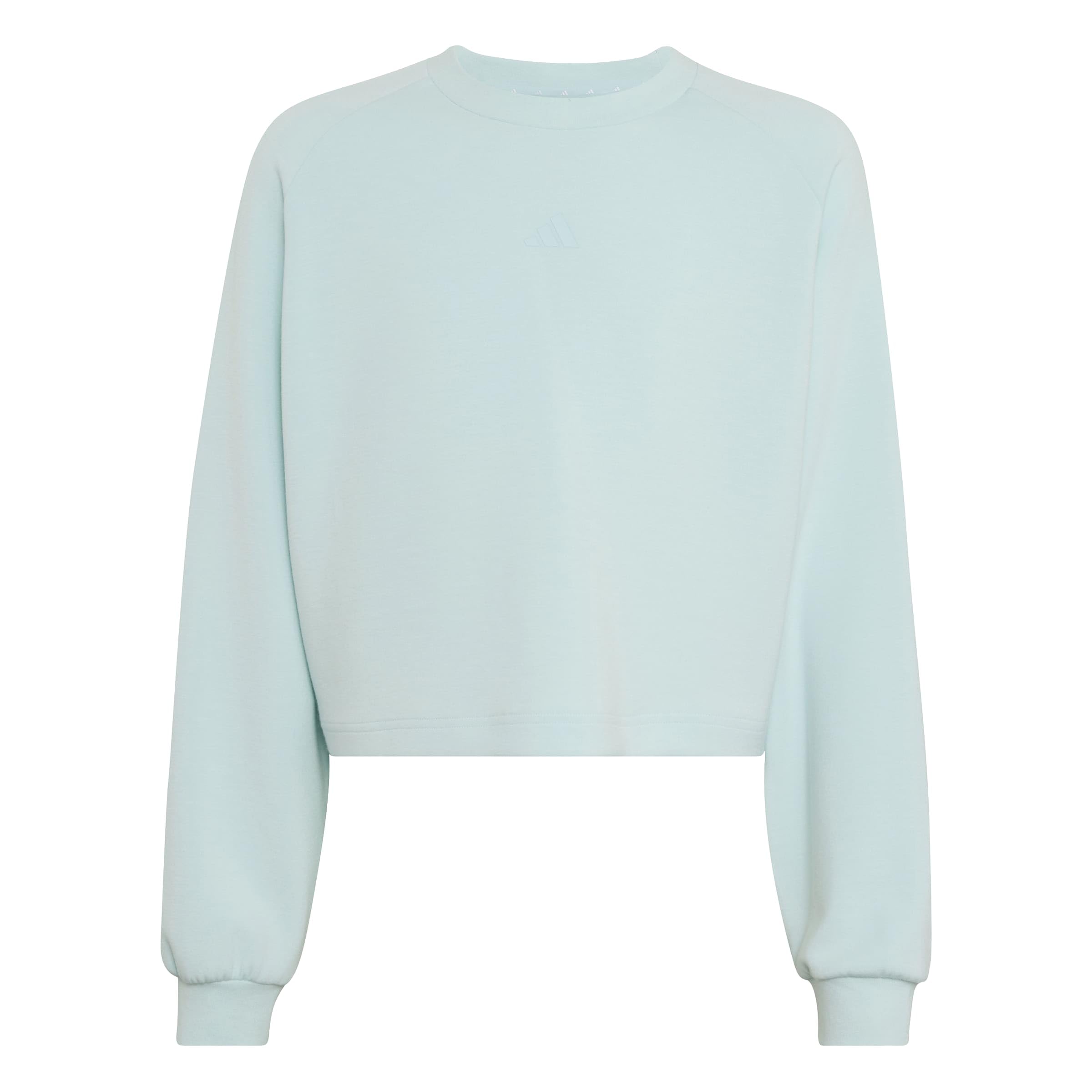 adidas Girl's Girls Sweatshirt, halo mint, 14-15 Years