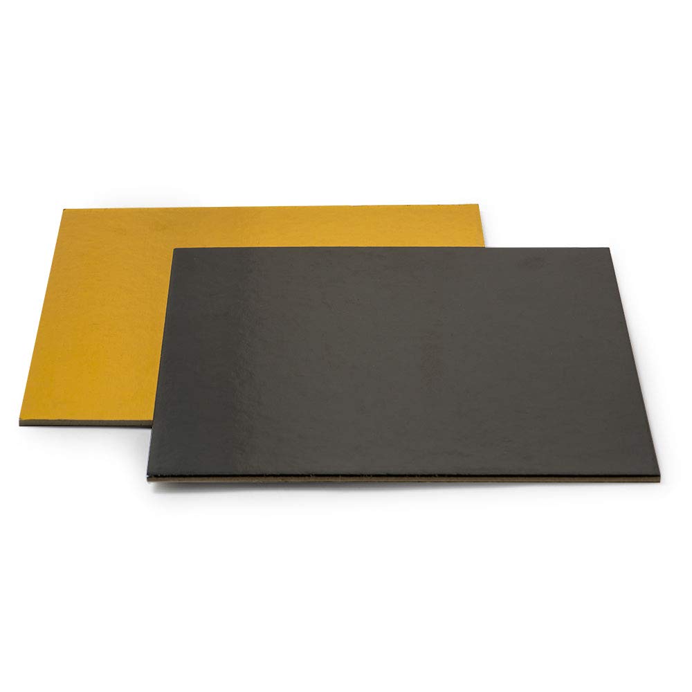 DECORA 0932574 Cake Dish Gold/Black 40X40 CM