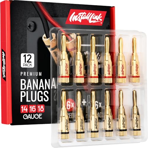 Conectores Banana Install Link 12 Pcs 14/16/18 Gauge miniatura 1