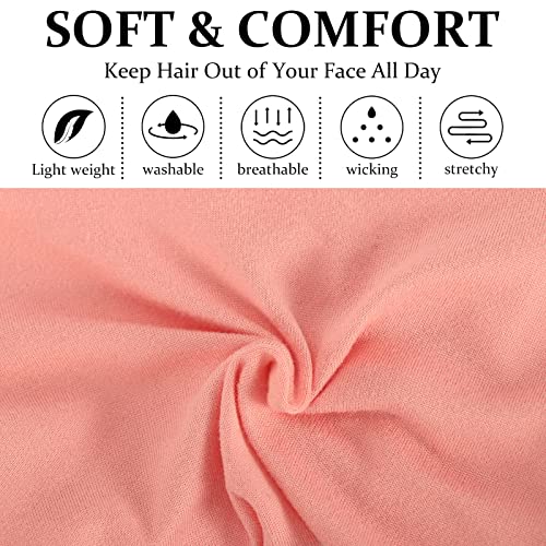 8 Pack Headbands for Women Stretchy Hair Head Bands No Slip Fashion Women's Turban Head Wraps Elastic Hair Accessories for Girls Yoga Workout,Solid 2 8 Pack Headbands for Women Stretchy Hair Head Bands No Slip Fashion Women's Turban Head Wraps Elastic Hair Accessories for Girls Yoga Workout,Solid