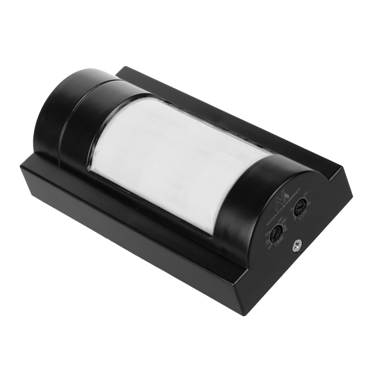 Maclean MCE385 W Détecteur de mouvement infrarouge PIR pour extérieur, immunisé aux animaux de compagnie max. 1200 W, IP65 (4, noir)