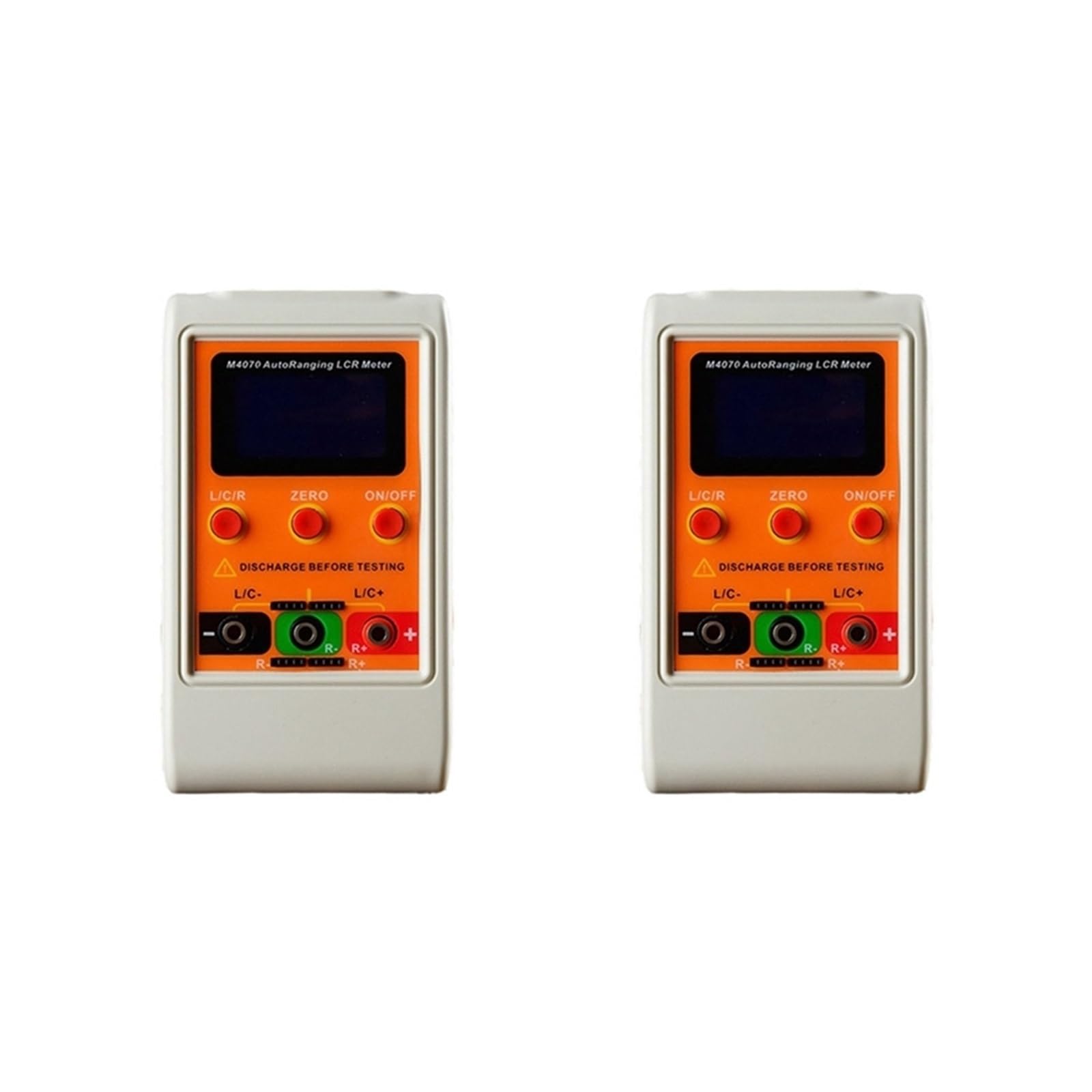 Medidor de Puente LCR de Rango automático, medidor de inductancia de capacitancia Digital Recargable LCD, Rango 100h 100MF 20MR