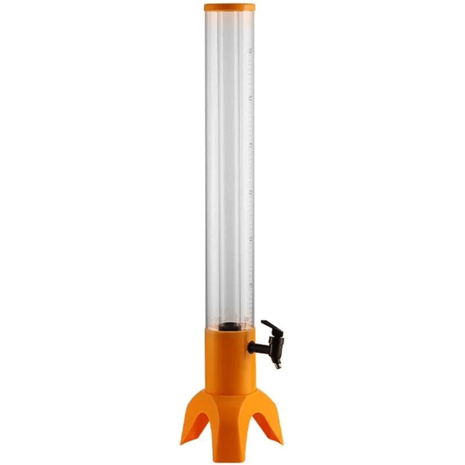 Dispensador Torre de cerveza de 3L/101OZ con trípode ABS estable, torre de bebidas con grifo, tubo de hielo y luces LED, dispensador de bebidas contenedor de cerveza Cerveza