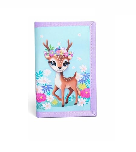 Kids Wallet Funny Purple Pink Money Card Wallet (Milky)