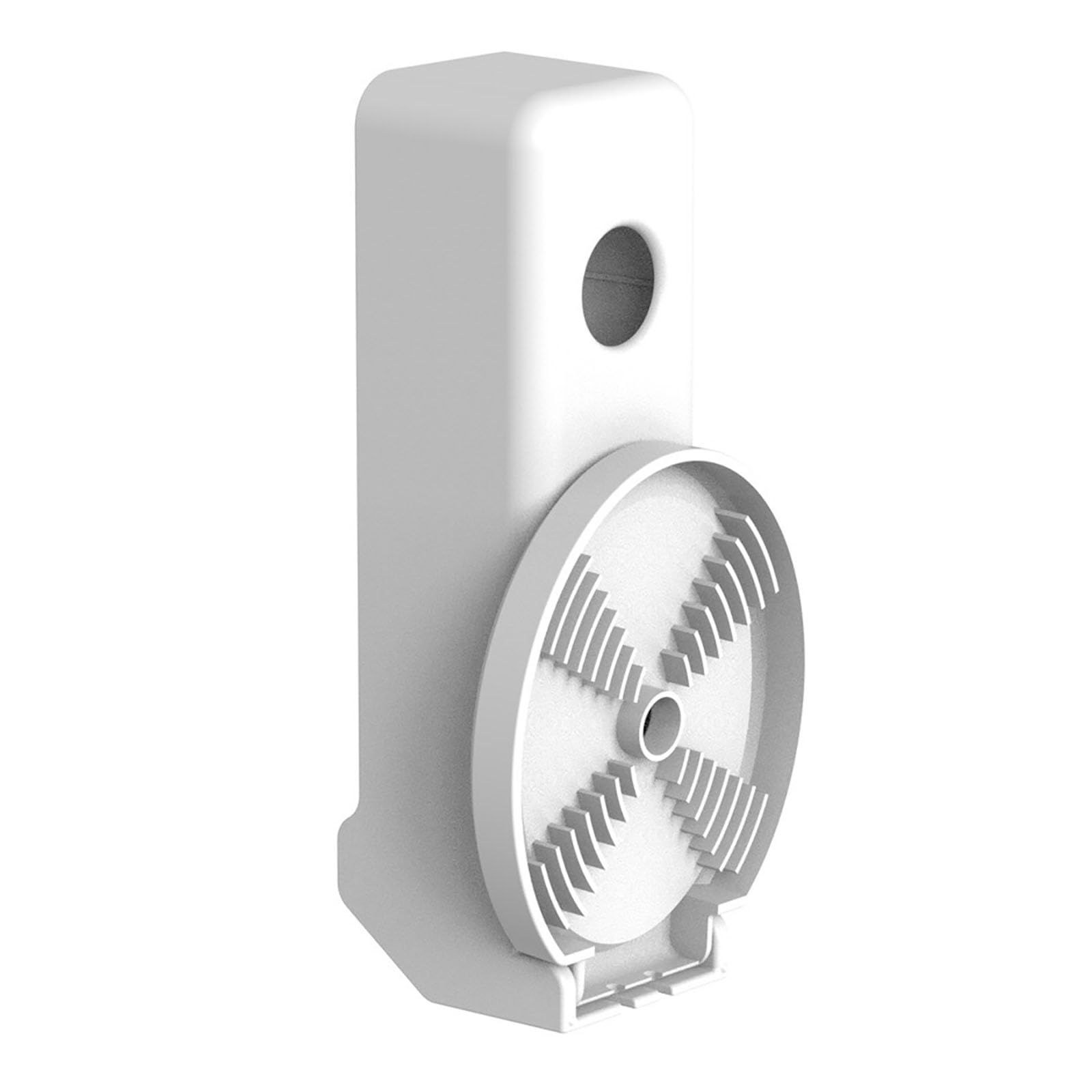 ELLENNE SUPPORTO DA MURO PER ALEXA ECHO SPOT 2024 DA PARETE NERO | SUPPORTO DA MURO PER ALEXA ECHO SPOT 2024 DA PARETE - SALVASPAZIO NASCONDERE CAVI - SENZA VITI - NERO