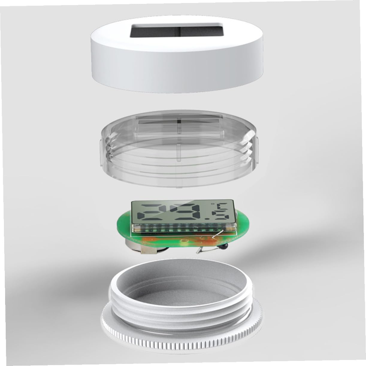 Sosoport 3 Pièces Thermomètre D'Aquarium Température De Terrarium Jauge De Température De Reptile Thermomètre D'Étang Numérique pour Aquarium De Réservoir De