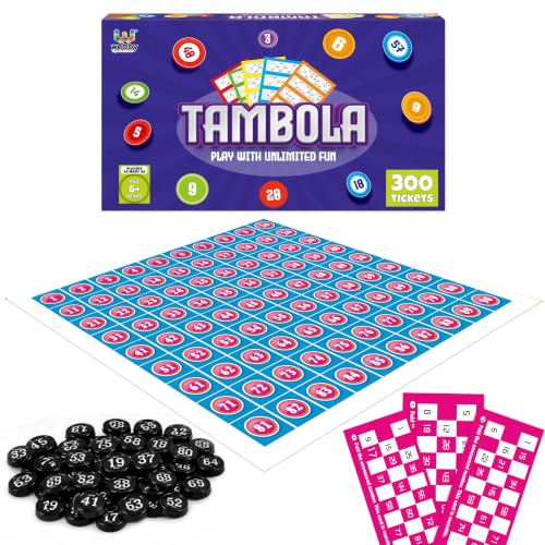 Image of Webby Tambola Fun Family Boardgame | Travel | Indoor | Party Board Game for Kids and Adults