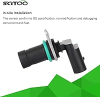 Vista 4 de SCITOO Sensor de posición del cigüeñal del motor compatible con BMW E36 E46 318i 320i 323Ci 323i 323ti 325Ci 325i 325xi 328Ci 328i 330Ci 330i 525i