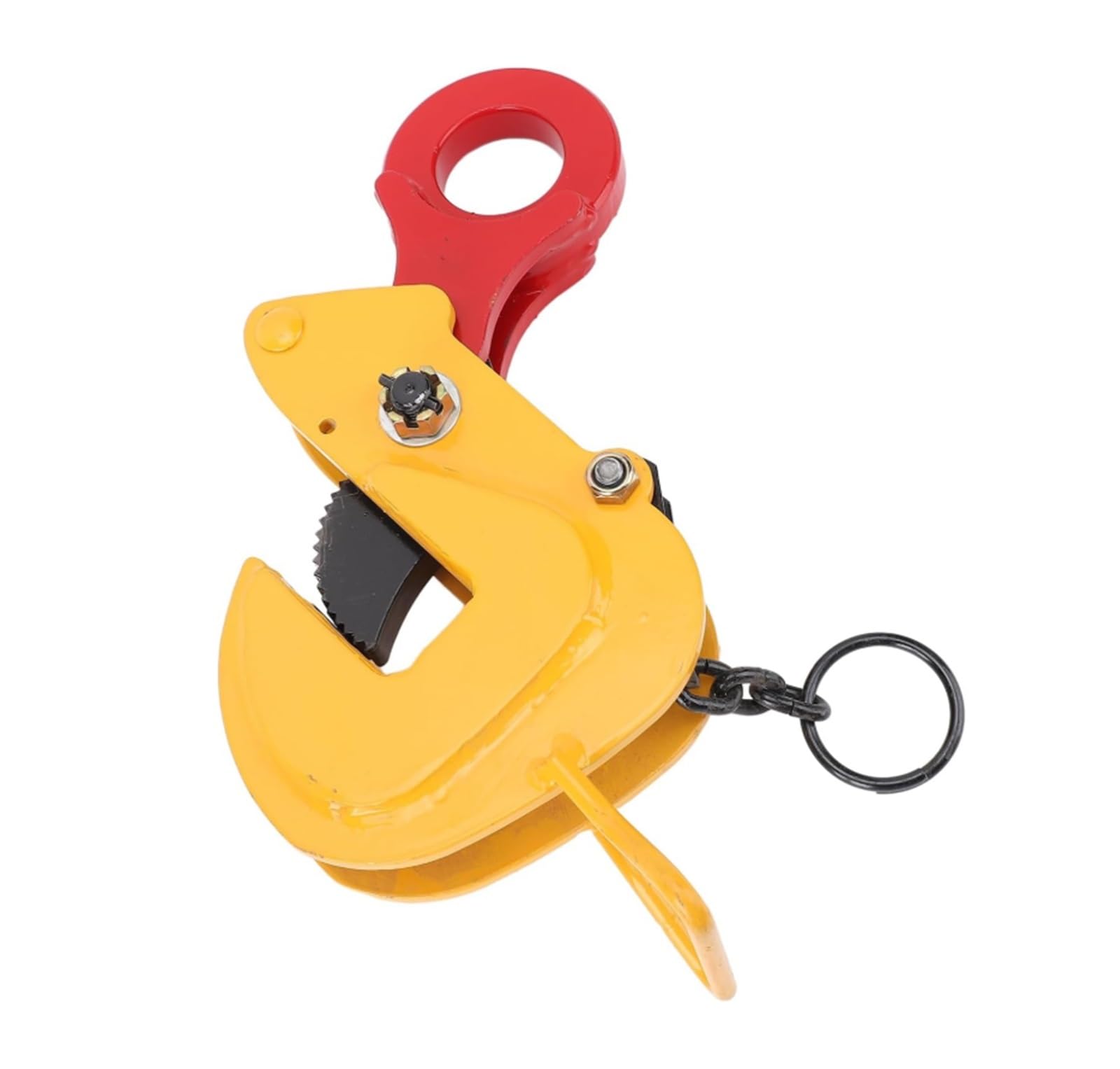 Luercher One Color Lifting Clamp Horizontal Plate Lifting Clamp With Flexible Ring Heavy Duty Plate Clamp Tool, For Transporting Steel(3T)