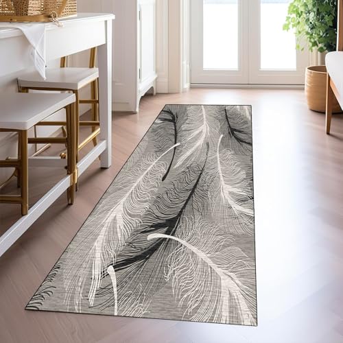Tapete cocina 60 x 340 cm lavable alfombra pasillo entrada transitable 2