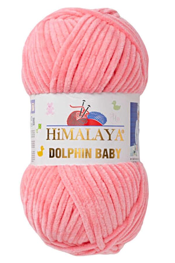 2 Pack/Skeins Himalaya Dolphin Baby, Each Skein 100 Gr/3,5 oz, 120 mt/ 132 yd, Super Bulky Yarn, Blanket Yarn, Velvet Yarn, Knitting Yarn, Amigurumi Yarn, Baby Yarn 80346