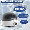 ONiLAB Scientific Mini Centrifuge 10000RPM, Lab Benchtop Centrifuge with 2-in-1 Rotor for 12 x 0.5/1.5/2.0ml and 0.2mL32 PCR Strips or 44 x 0.2 ml PCR Tubes,Timer 10s-20min,Low Noise58dB, 100-240V
