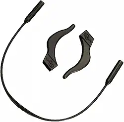 Cordão Cordinha Silicone Óculos Infantil Trava Gancho Orelha