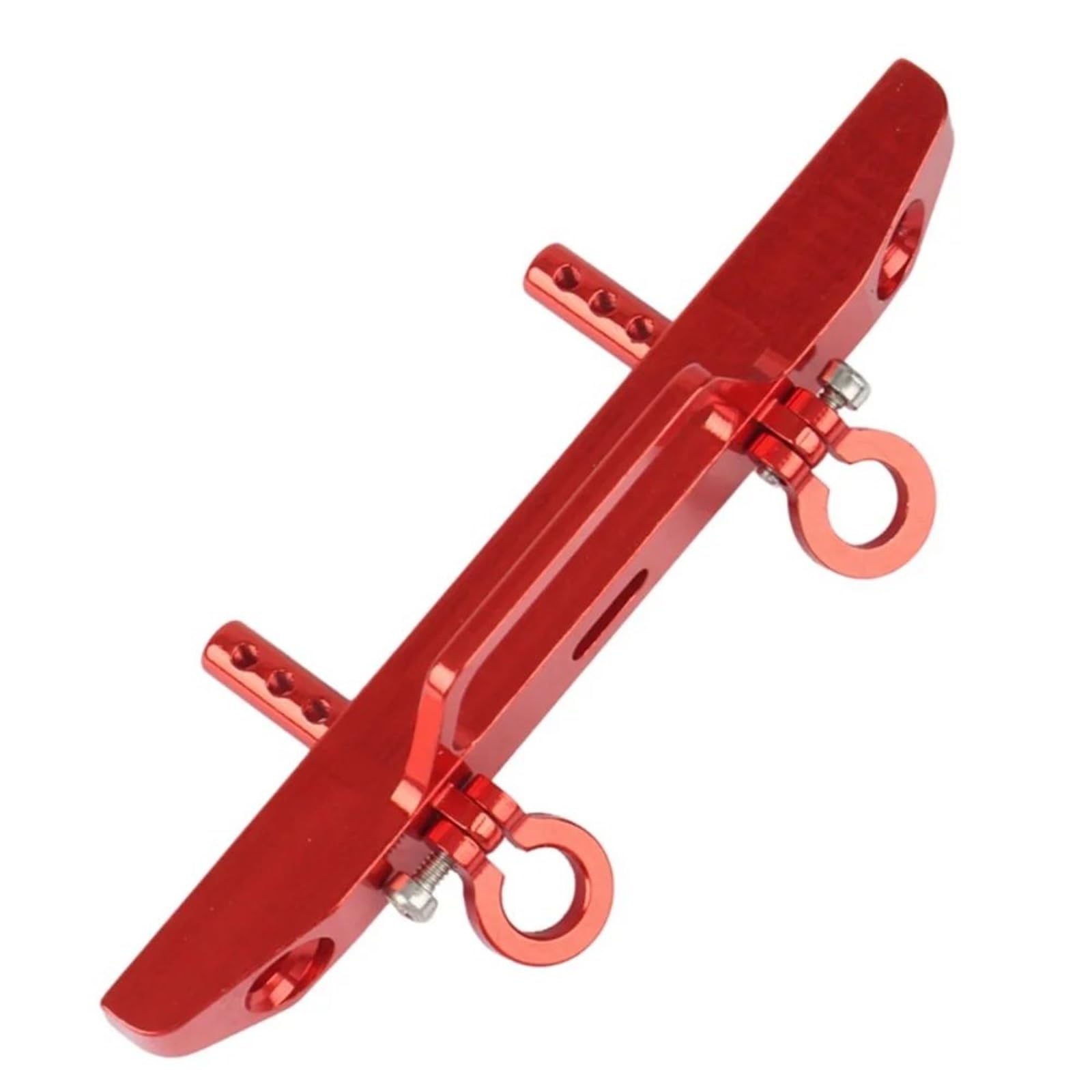 Per Axial Per SCX24 AXI00005 Per Gladiator 1/24 Paraurti Anteriore Lega Metallica Con Gancio Traino Set RC Crawler Aggiornamenti Componenti Ricambio