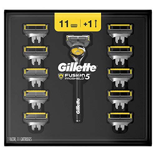 Gillette 980137077 Fusion5 ProShield Razor (Handle, 11 Count)