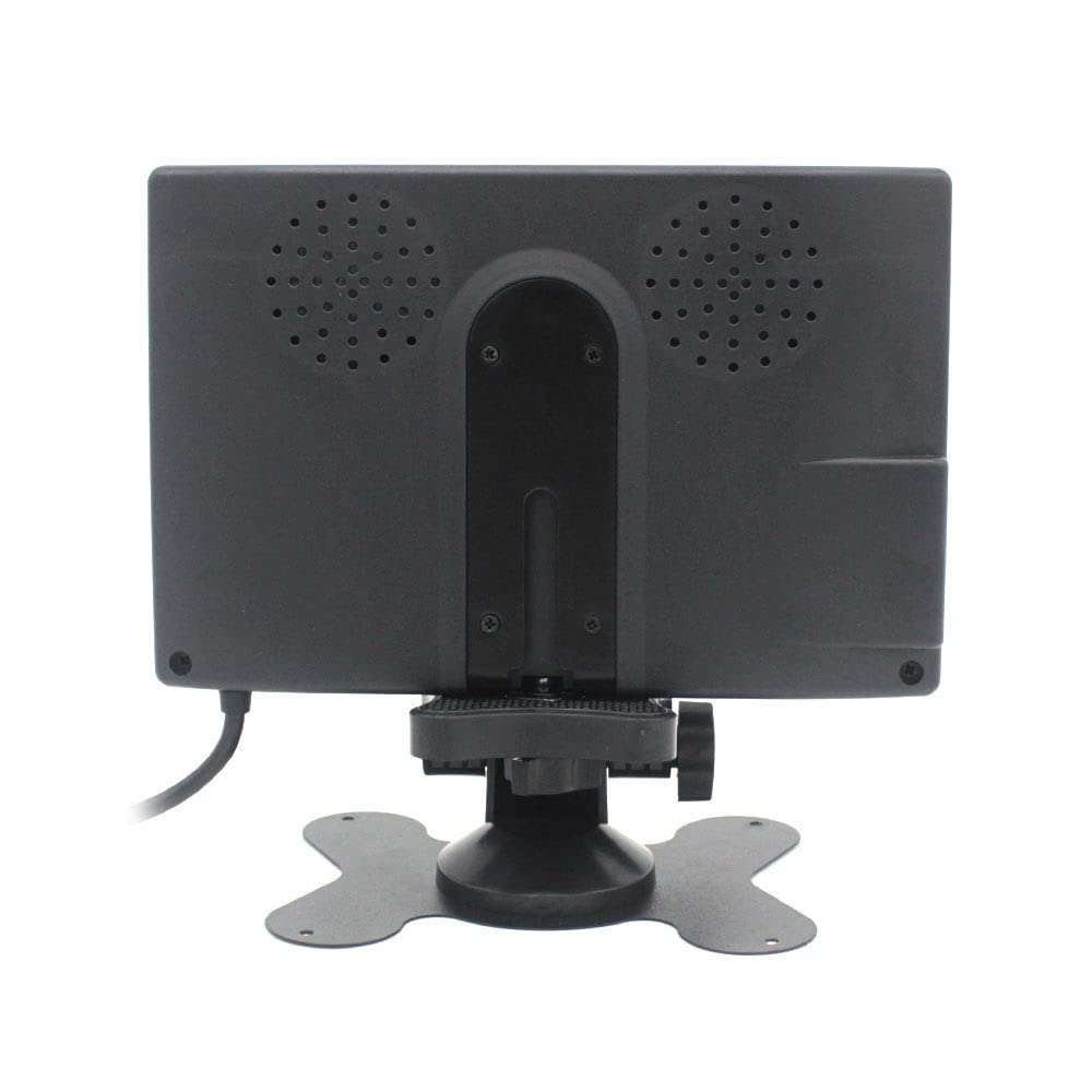 Vetrineinrete® Monitor lcd tft 7" a colori per telecamera retromarcia 7 pollici con telecomando per poggiatesta cruscotto auto macchina camper G32