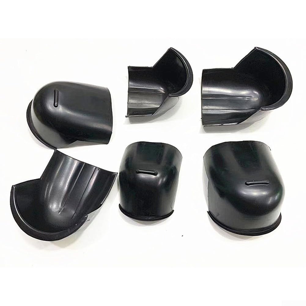 Forros de Goma para Bolsillos de Billar 6 Piezas Duraderos