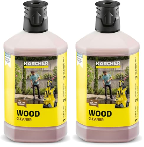 Kärcher 6.295-757.0 - Detergente limpiador madera 3 en 1 (Paquete de 2)