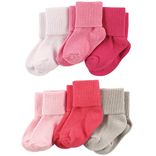 Image of Luvable Friends Unisex Baby Newborn and Baby Socks Set
