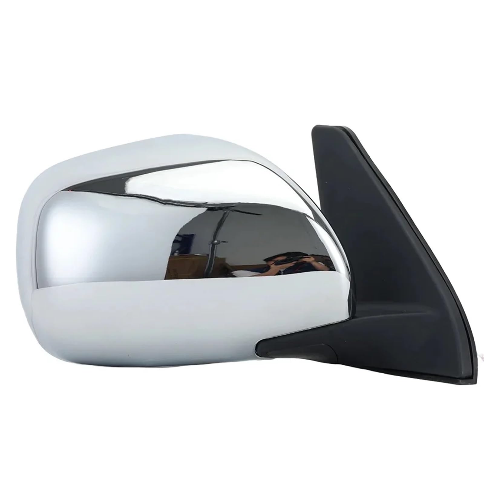 5 Pin Side Mirror Assembly for Toyota Land Cruiser Prado 120 2003 2004 2005 2006 2007 2008 2009 Door Wing Mirror Car Accessories(R Chrome)