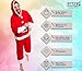 Christmas Adult Onesie - Santa, Snowman, Elf Costume - Holiday One Piece Cosplay Suit for Adults, Women and Men Stocking Gift