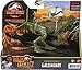 Mattel Jurassic World Camp Cretaceous Fierce Force Dinosaur Action Figure, Gallimimus Dino Toy with Movable Joints, Realistic Sculpting & Single-Strike Motion