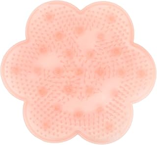 Esfregador massageador de pés de chuveiro, melhora a circulação dos pés, almofada de massagem de silicone para banho de pés almofada de massagem antiderrapante, reduz a dor nos pés, acessório de chuve