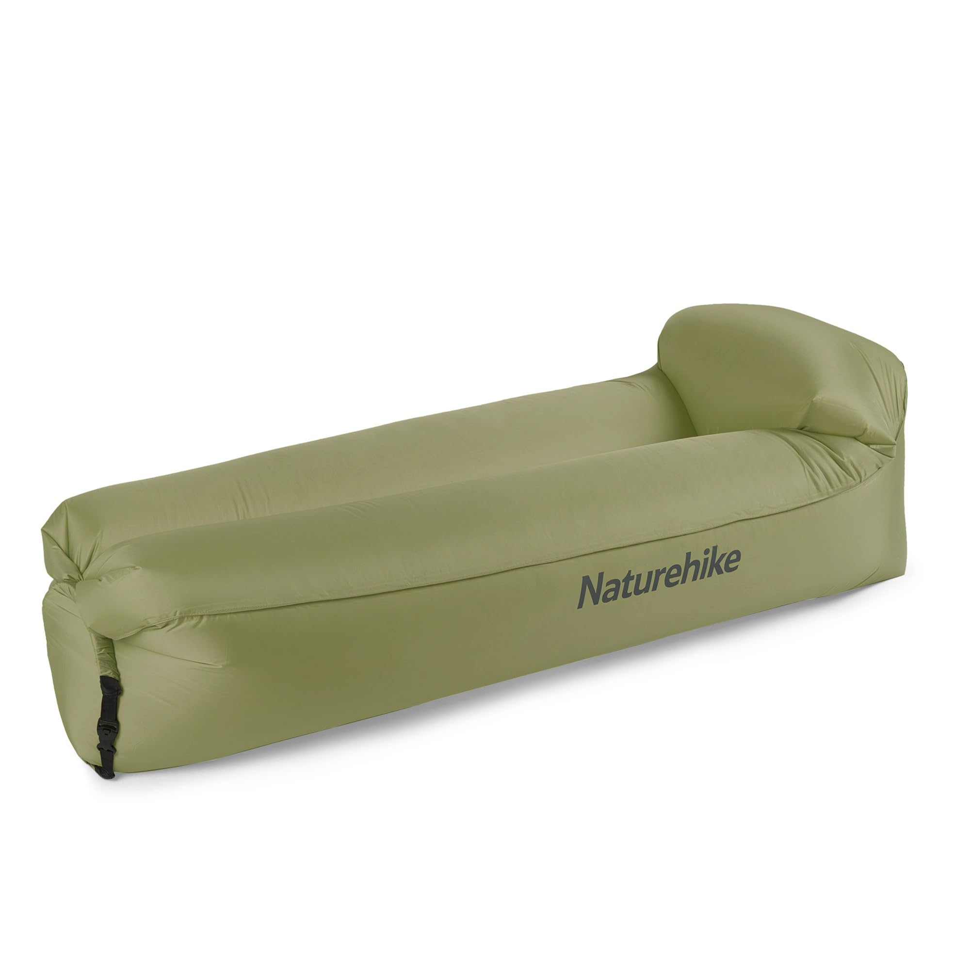 Naturehike Tumbona Inflable, Sofá de Aire Impermeable con Paquete Portátil, Cama de Aire Inflable Lazy Lounger Para Viajes, Campamentos, Caminatas, Fiestas en la Piscina y en la Playa (Verde Aguacate)