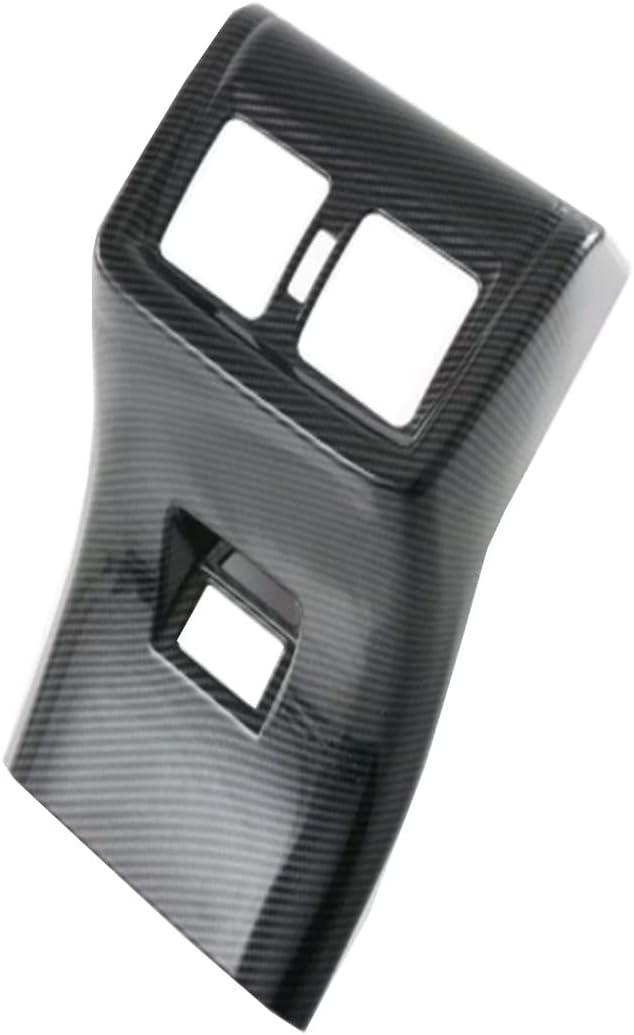 Car Interior Trim Strip Carbon Fiber Material For Venza/Harrier 2021-2022-2023 (Rear air Conditioner Vents)