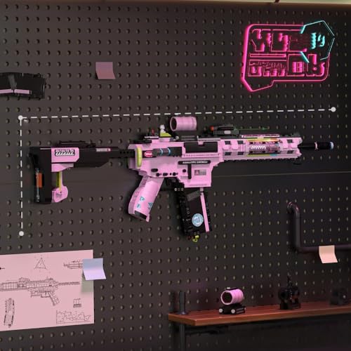 JoFist ���J�j�J���u���b�N���f�� �g�ݗ��ăL�b�g �j�̎q���� �M�t�g �v���[���g �f�R���[�V�����g�C �T�C�o�[�p���N�X�^�C�� �W���͂�{���A�X�g���X���������A��l�ŉ߂������Ԃ��y���ނ̂ɖ𗧂A�X�g���X�����ߋ� (2206 M4A1�i��52×6×20