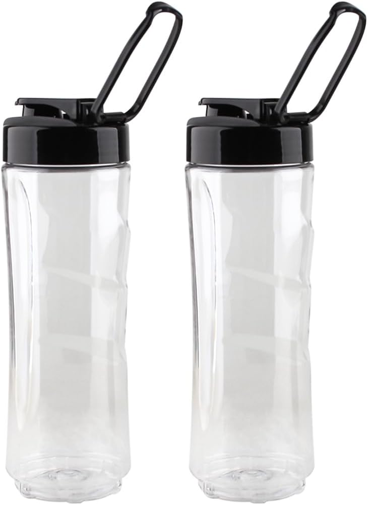 Replacement parts Sport Bottle with Lid, Compatible with Oster My Blend Blenders(2PCS)