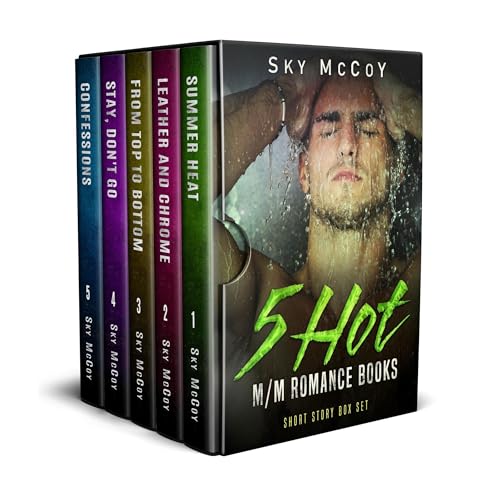 5 Hot Short M/M Romance Books Audiolibro Por sky McCoy arte de portada