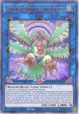 Simorgh, Bird of Sovereignty - DUOV-EN012 - Ultra Rare - 1st Edition