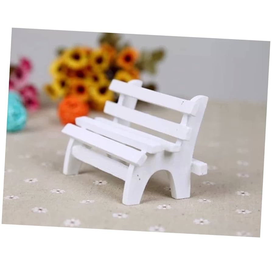 【美品】ファインアートミニチュアズ　ベンチに座る紳士と淑女 Amazon.co.jp: No.3306 ミニチュア カラーベンチ 【まとめ買い