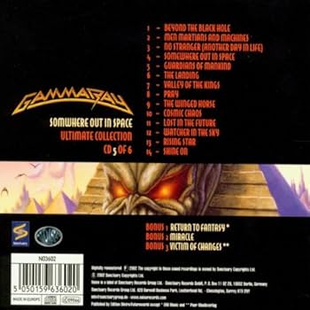 Somewhere Out In Space (Ltd): Gamma Ray: Amazon.ca: Music