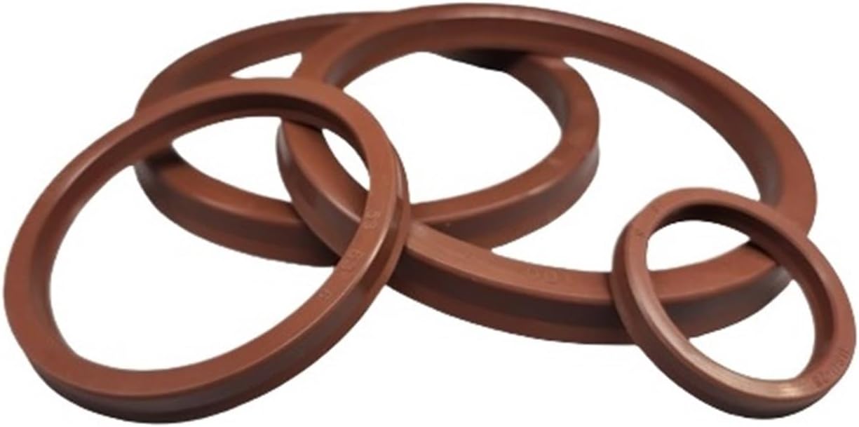 FKM USH-type Radial Shaft Hydraulic Seal (IDxODxTHK), ID11.2-275MM, Fluorine Rubber Shaft Piston Rod Single Lip U-Shaped Cup(140x155x9(1pcs))