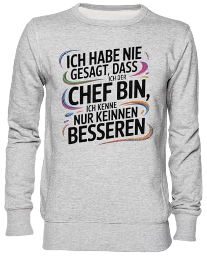 Sweat-shirt gris au message humour idéal pour le télétravail