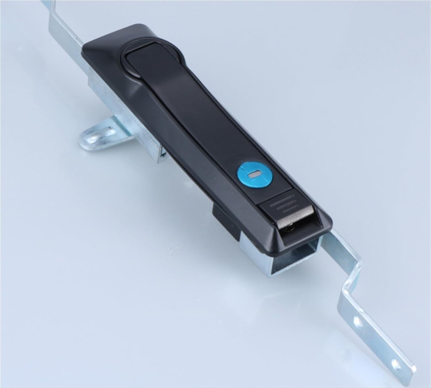 MS828 Connecting Rod Lock Voltage Switch Electric Cabinet Charging Cabinet Door Locks 1Pcs(Silver Gray)