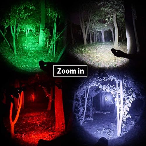 Image of KL52Plus Zoomable Hunting Flashlight Kit for Coyote, Hog & Varmint