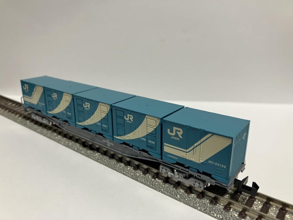 最終値下 新品 コキ107-2080・コキ107-2080 2両 + コンテナ4個 西濃